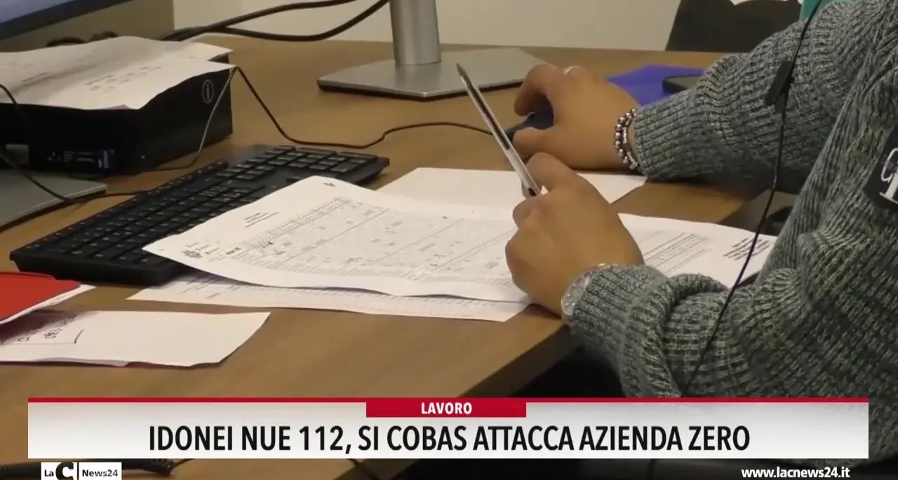 Idonei Nue 112, si Cobas attacca Azienda zero