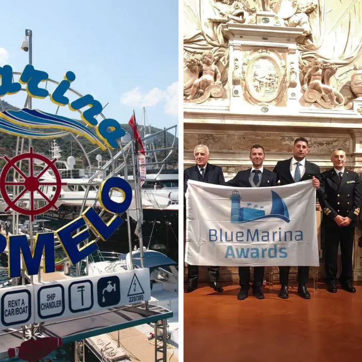 Sessant’anni di passione e mare a Vibo: l’approdo Marina Carmelo premiato ai Blue Marine Awards 2025 di Genova\n