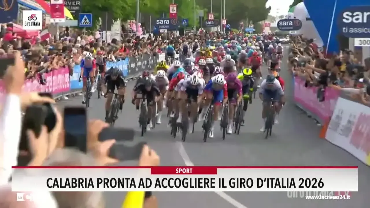 Calabria pronta ad accogliere il Giro d'Italia 2026