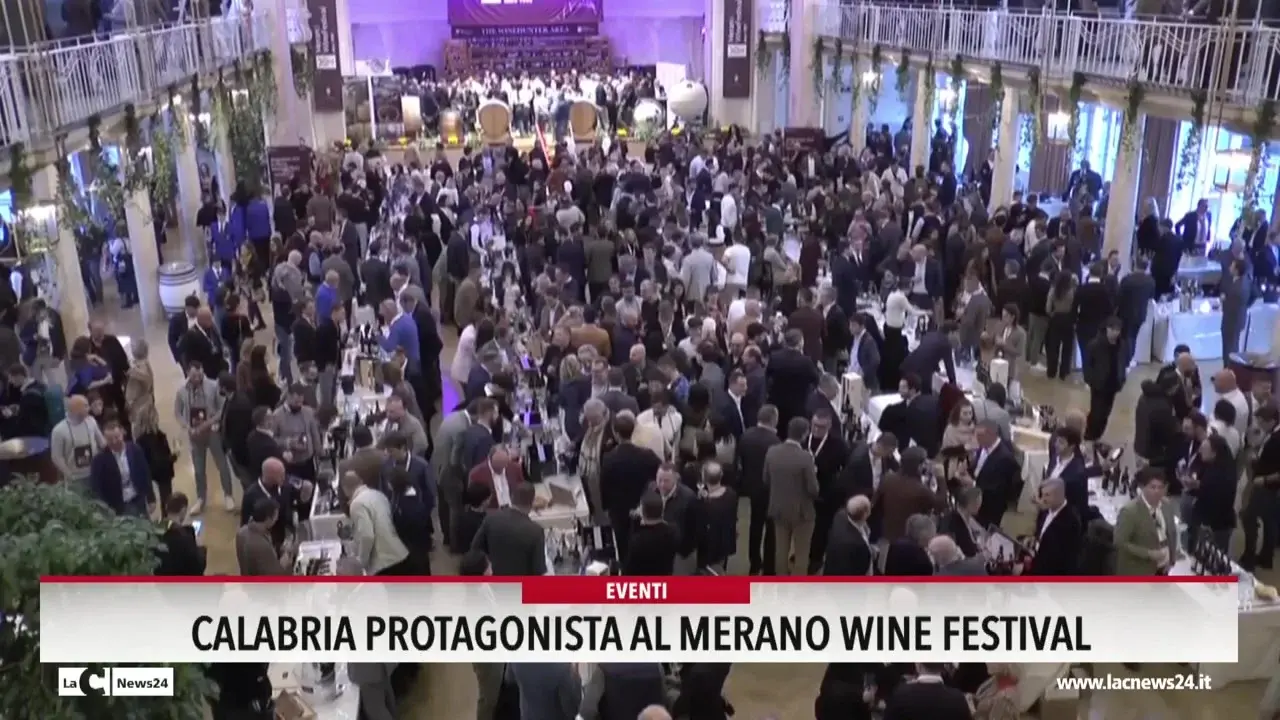 Calabria protagonista al Merano wine festival