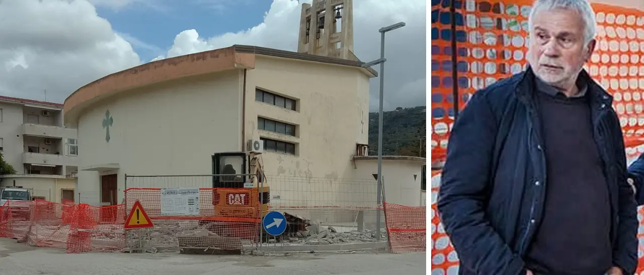 Bivona, lavori davanti alla chiesa fatti e rifatti numerose volte. Il Comune: «Pagherà la ditta». I cittadini: «Non controllate?»\n