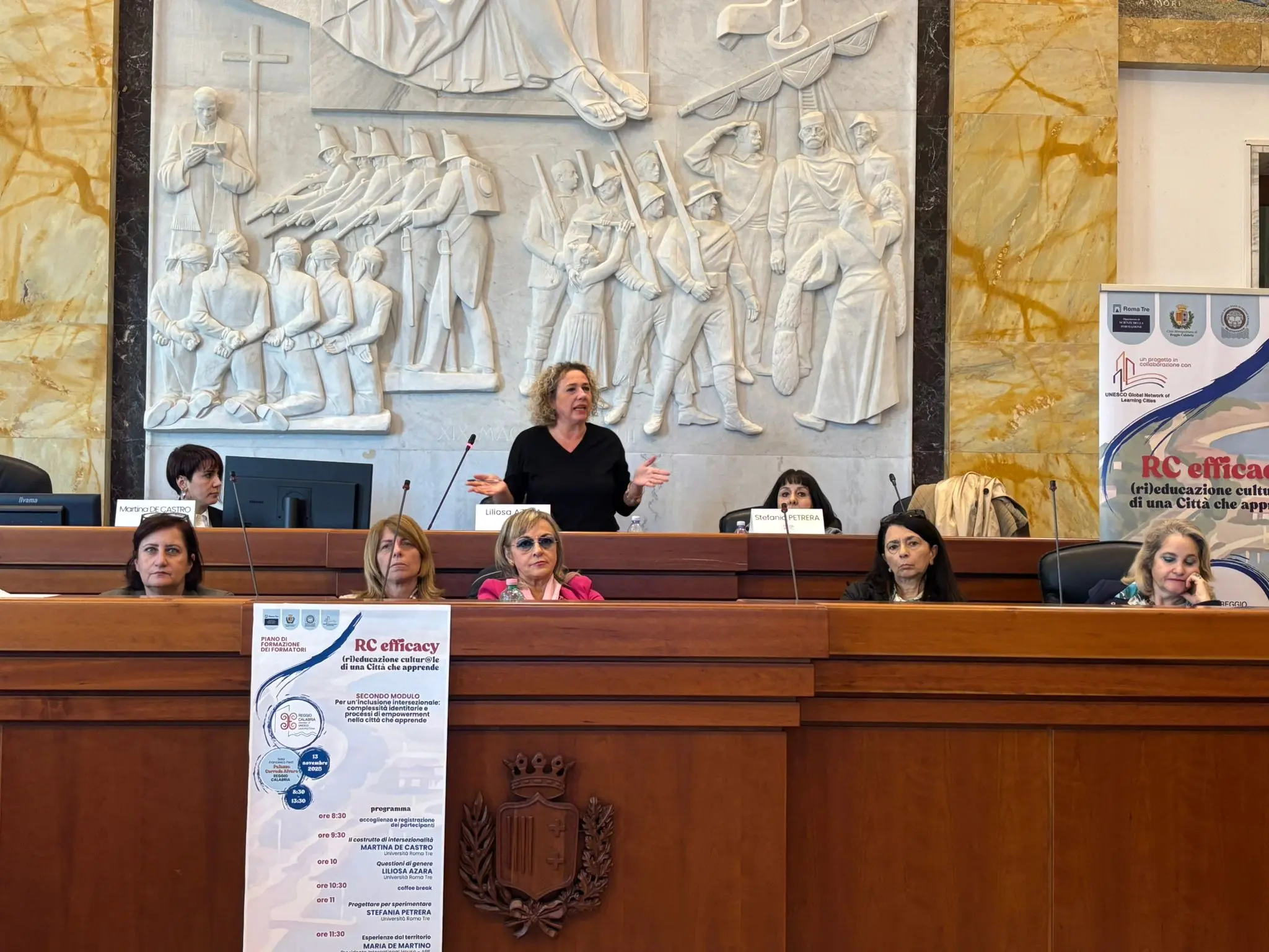 A Palazzo Alvaro concluso il secondo modulo del progetto «RC Efficacy»: focus su genere, intersezionalità ed empowerment\n