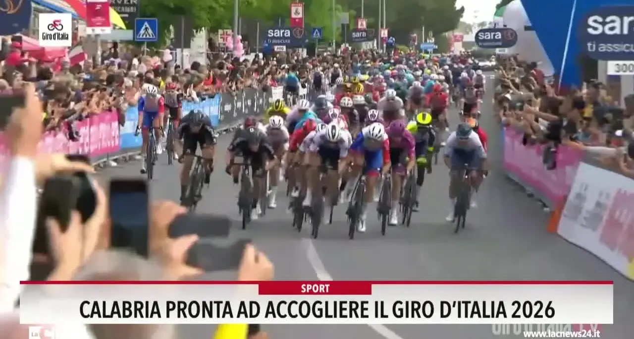 Calabria pronta ad accogliere il Giro d'Italia 2026