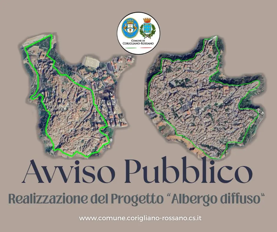 Al via il bando per creare due nuovi alberghi diffusi a Corigliano Rossano\n