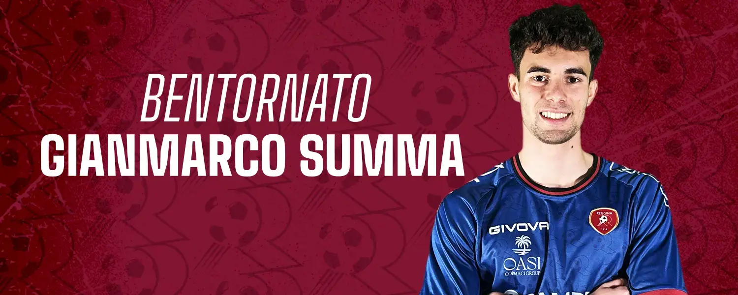 Reggina,\u00A0Gianmarco Summa di nuovo in amaranto\n