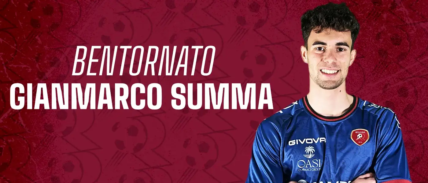 Reggina,\u00A0Gianmarco Summa di nuovo in amaranto\n