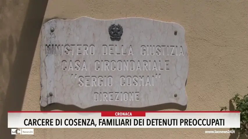 Carceri di Cosenza, familiari dei detenuti preoccupati