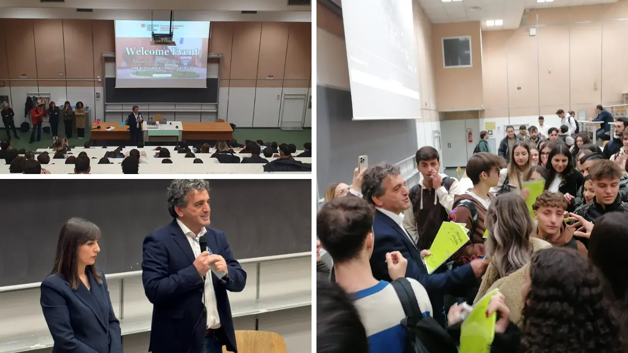 Unical, al Dipartimento di Economia il Welcome day: «Fuga dei giovani dalla Calabria? Le competenze generano opportunità»