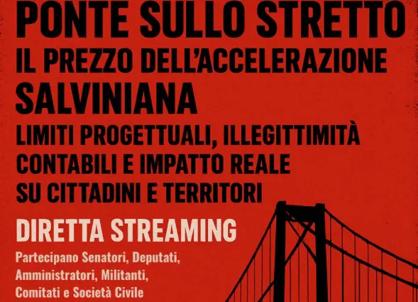 Diretta pubblica sul Ponte sullo Stretto: costi, criticità e trasparenza\n