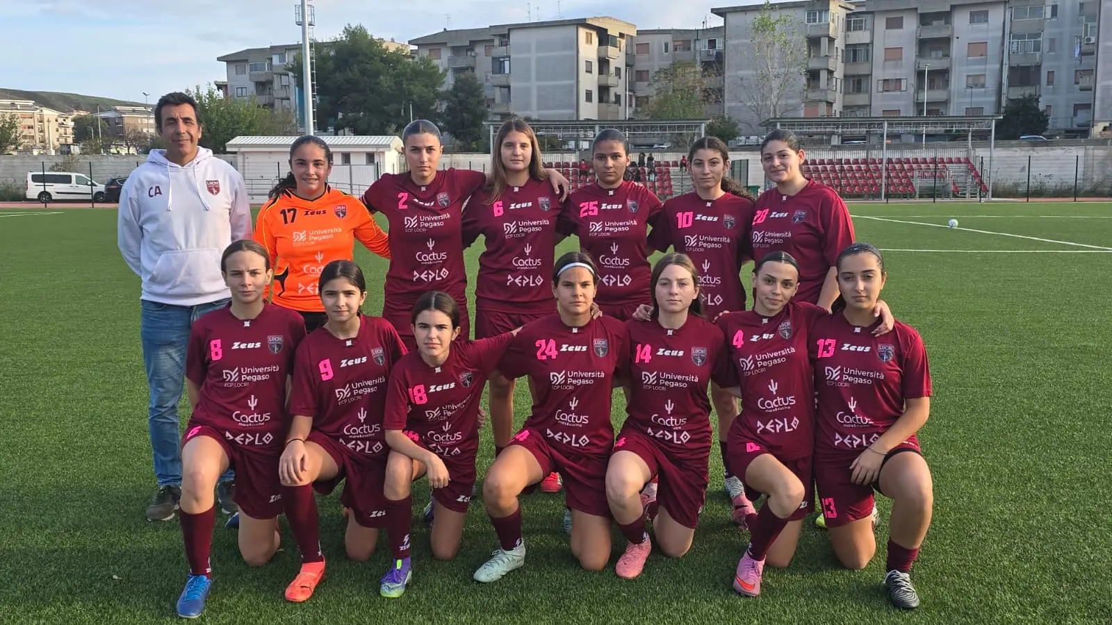 Partiti i campionati Under per il Locri\u00A0Athena Nike\n