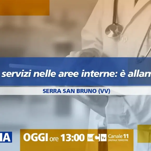Serra San Bruno, tra\u00A0sanità a pezzi e il sogno di tornare con la Provincia di Catanzaro: focus a Dentro la Notizia\n