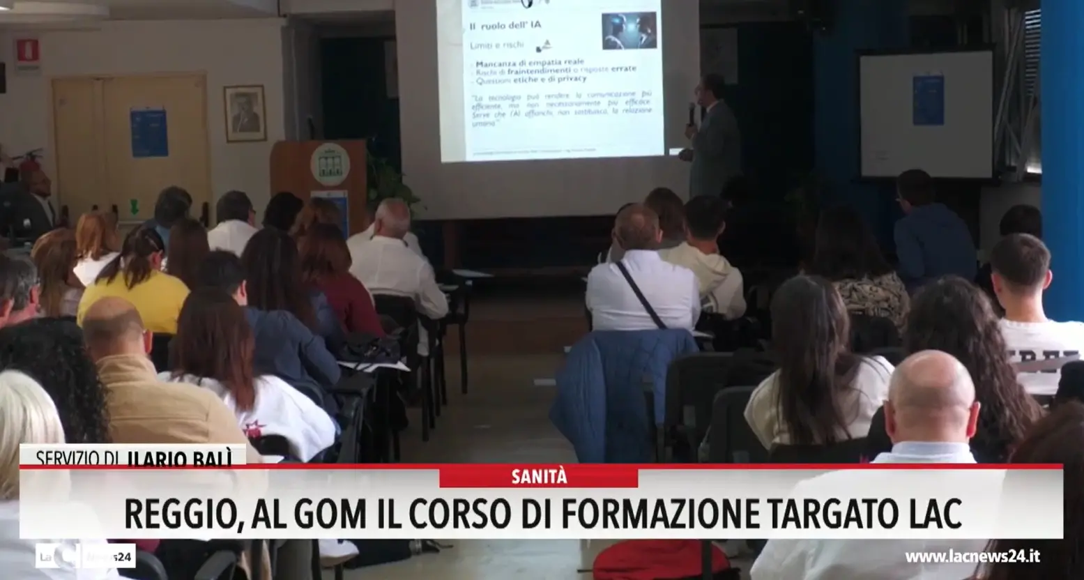 Reggio, al Gom il corso di formazione targato LaC
