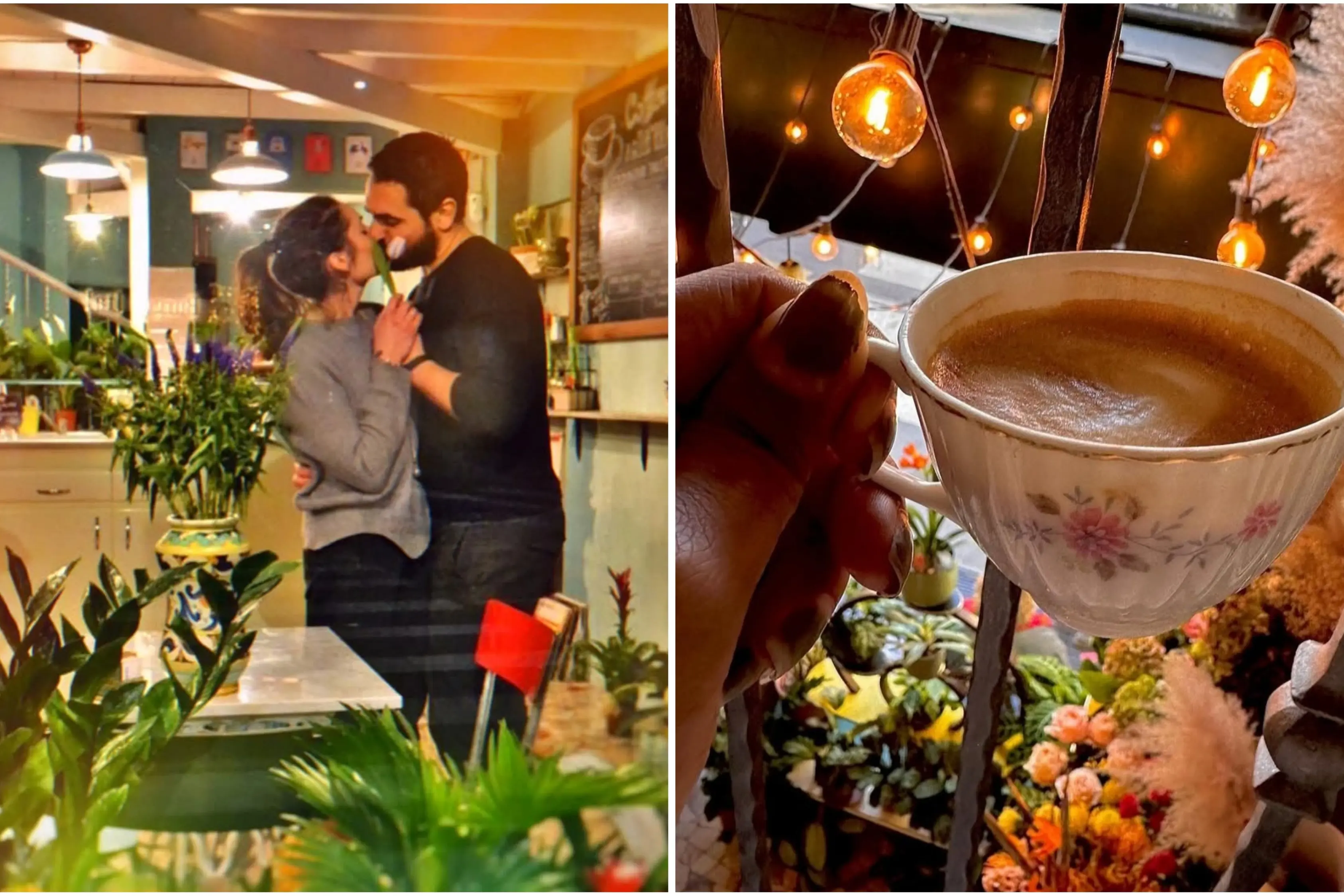 Fiuri Milano, una caffetteria in un negozio di fiori: l'idea di successo di due giovani calabresi nella movimentata Milano