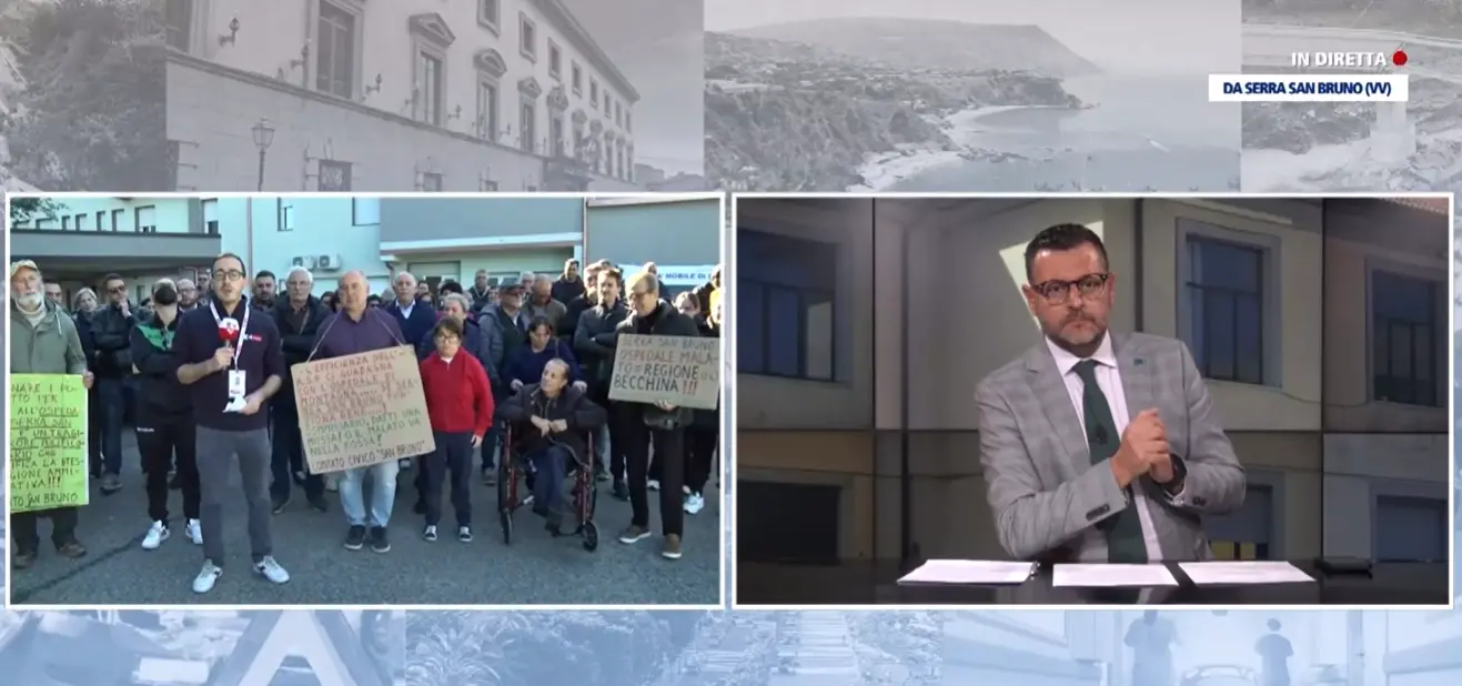 Sanità in crisi, il grido di cittadini e sindaci davanti all’ospedale di Serra: «Va difeso perché vitale per il territorio»\n