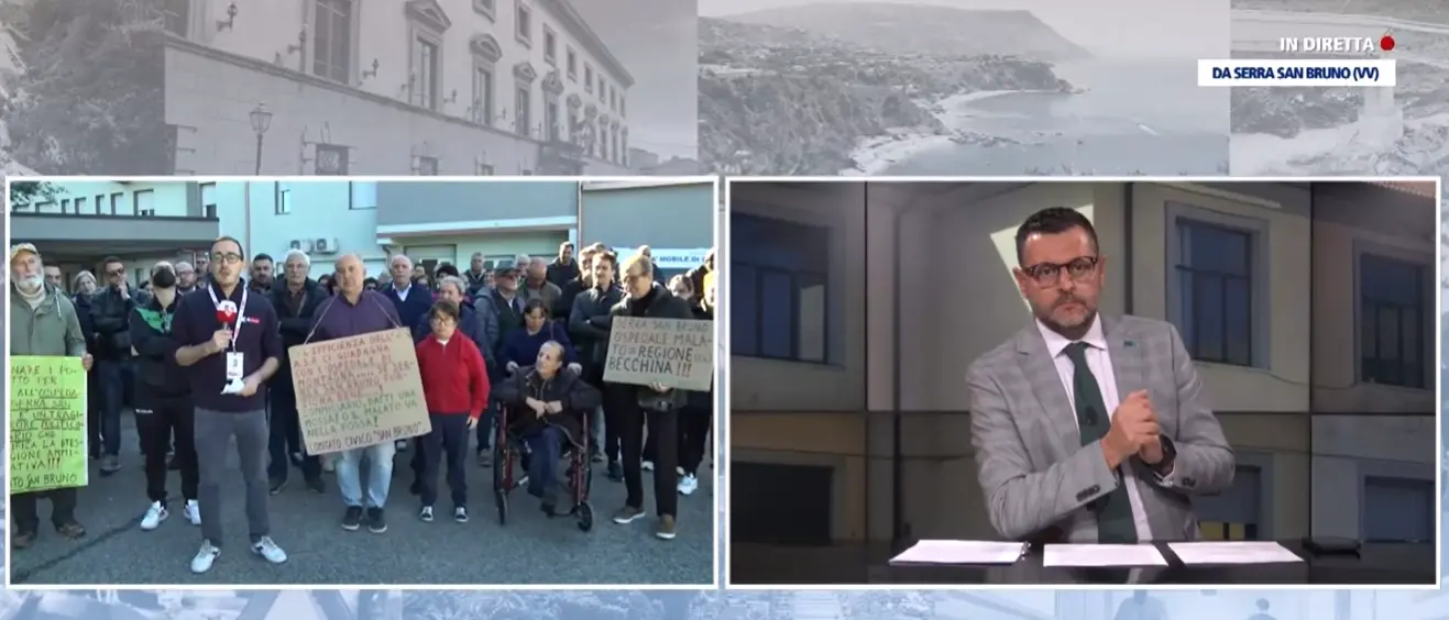 Sanità in crisi, il grido di cittadini e sindaci davanti all’ospedale di Serra: «Va difeso perché vitale per il territorio»\n