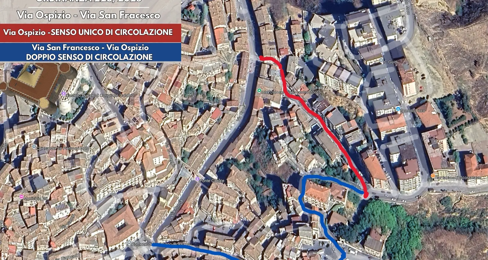 Corigliano, via ai lavori sul crocevia di via Roma e centro storico\n