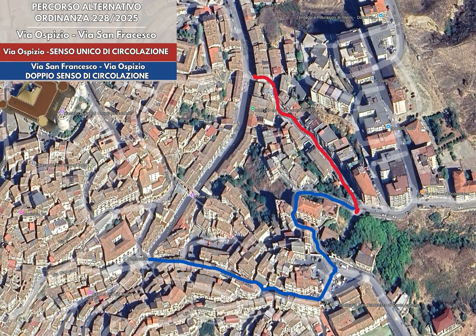 Corigliano, via ai lavori sul crocevia di via Roma e centro storico\n