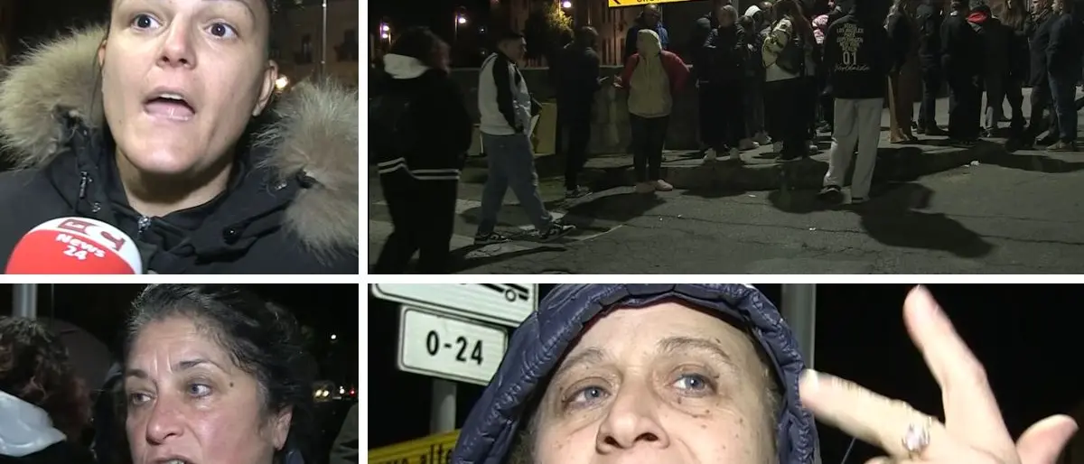 Rione Massa in strada, protesta a Cosenza per dieci giorni senza acqua: ecco le voci dei residenti | VIDEO\n