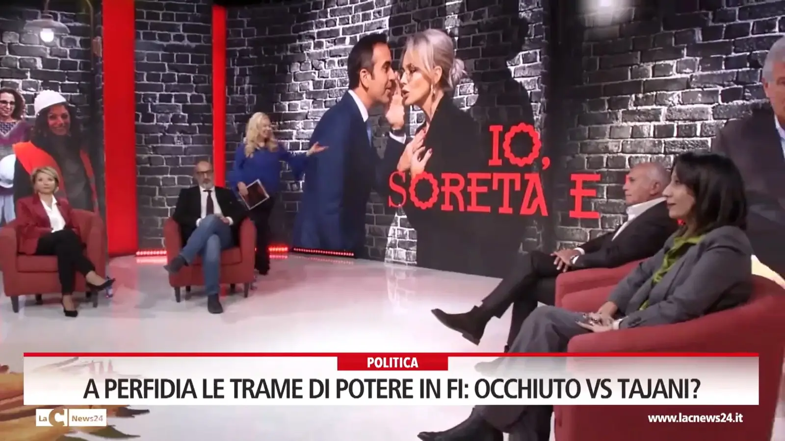 A perfidia le trame di potere in FI occhiuto VS Tajani