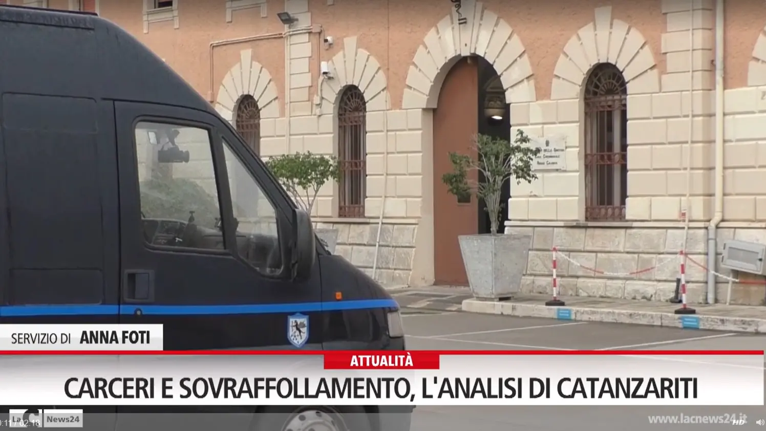 Carceri e sovraffollamento: l'analisi di Catanzariti