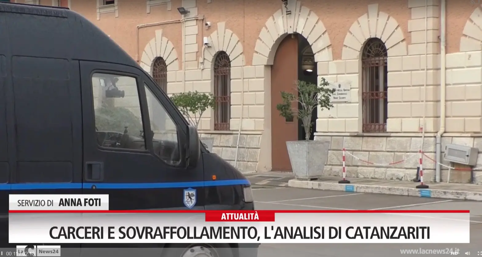 Carceri e sovraffollamento: l'analisi di Catanzariti