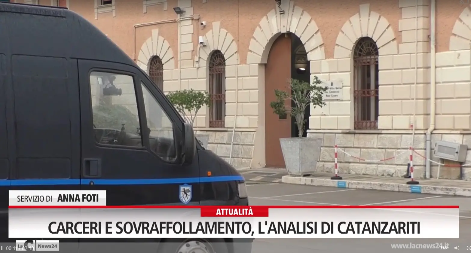 Carceri e sovraffollamento: l'analisi di Catanzariti