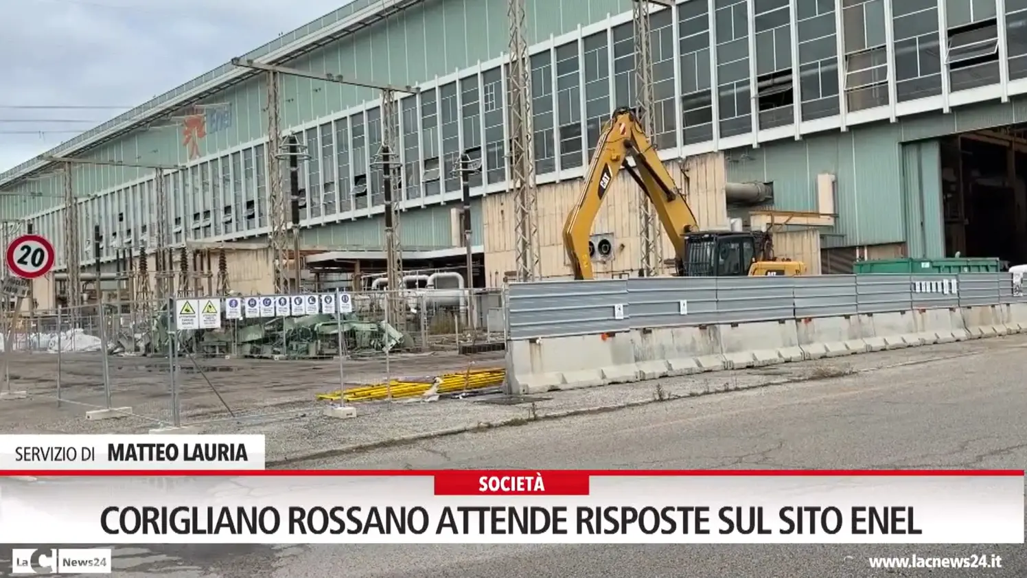 Corigliano Rossano attende risposte sul sito Enel