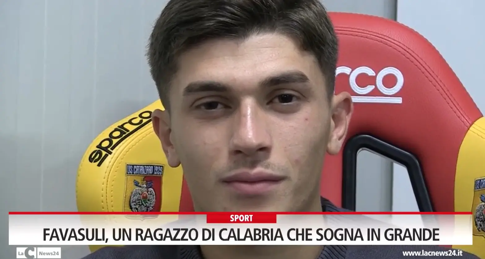 Favasuli, un ragazzo di Calabria che sogna in grande