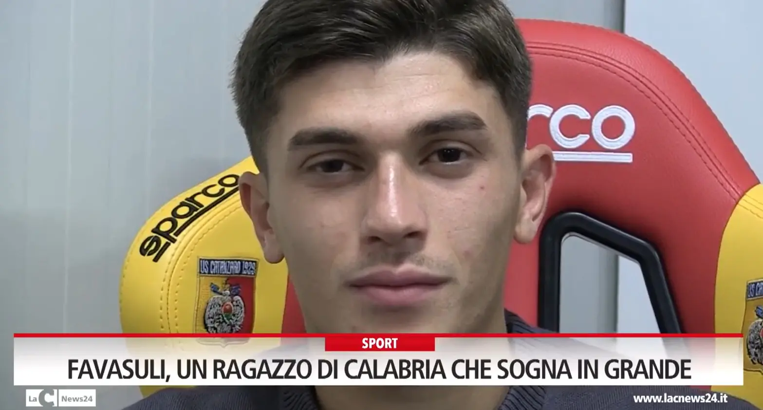 Favasuli, un ragazzo di Calabria che sogna in grande