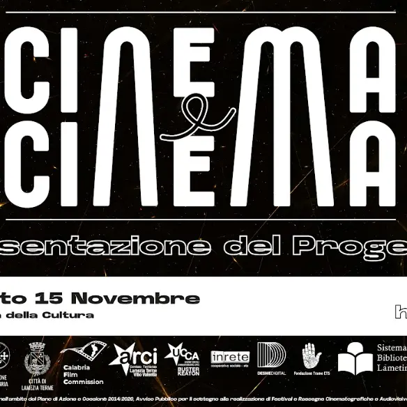 Arriva a Lamezia la rassegna itinerante Cinema e cinema: ecco il programma degli appuntamenti\n