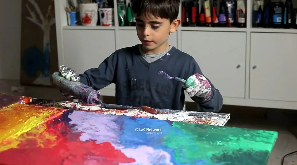 I colori che diventano arte, LaC Storie alla scoperta dello straordinario mondo di Manuele: oggi su LaC Tv\n