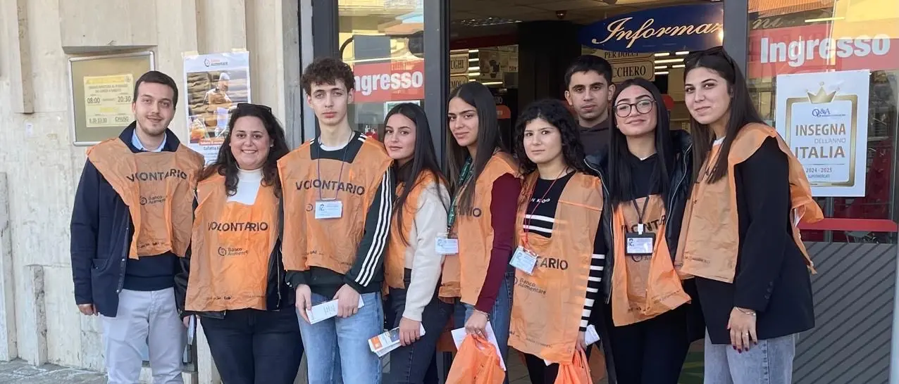 Giornata del Banco Alimentare a Vibo Valentia: oltre 500\u00A0kg di alimenti raccolti\u00A0grazie alla generosità dei cittadini\n