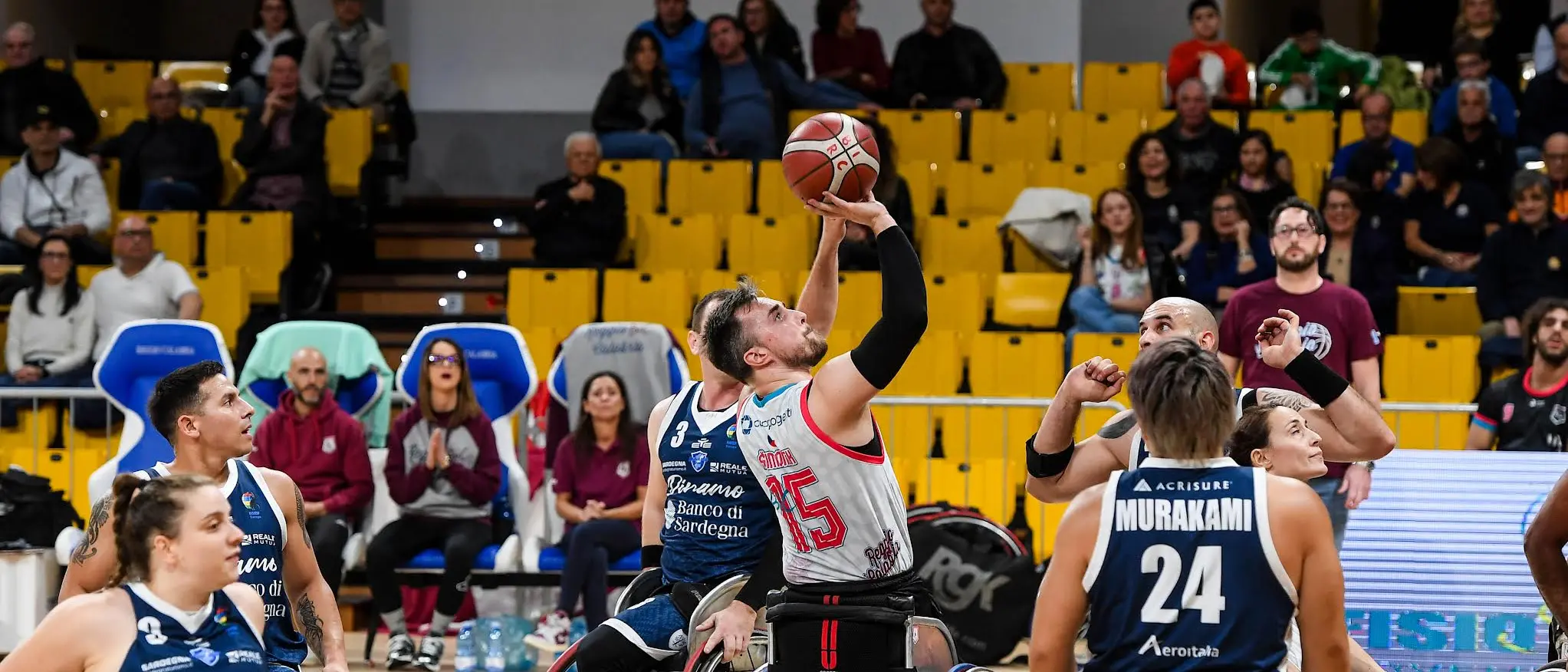 Reggio Bic, buona partenza ma crollo nel terzo quarto: la Dinamo Lab Sassari passa 50-69\n