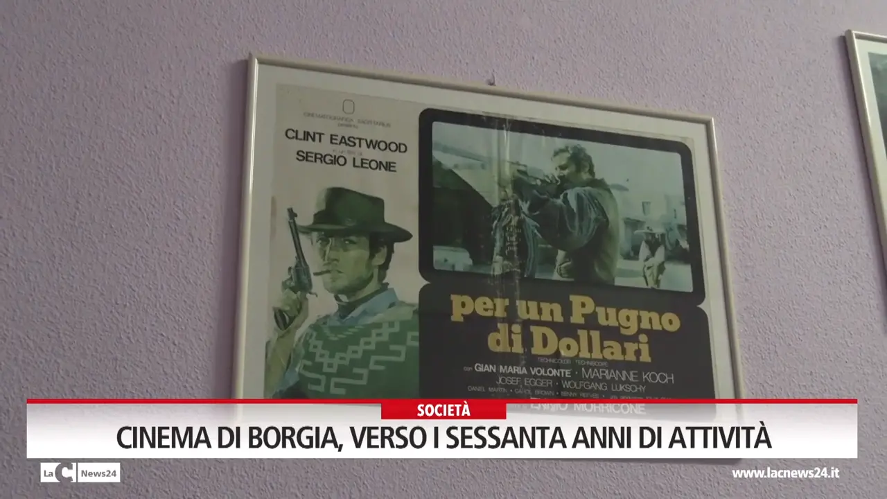 Cinema di Borgia, verso i sessanta anni di attività