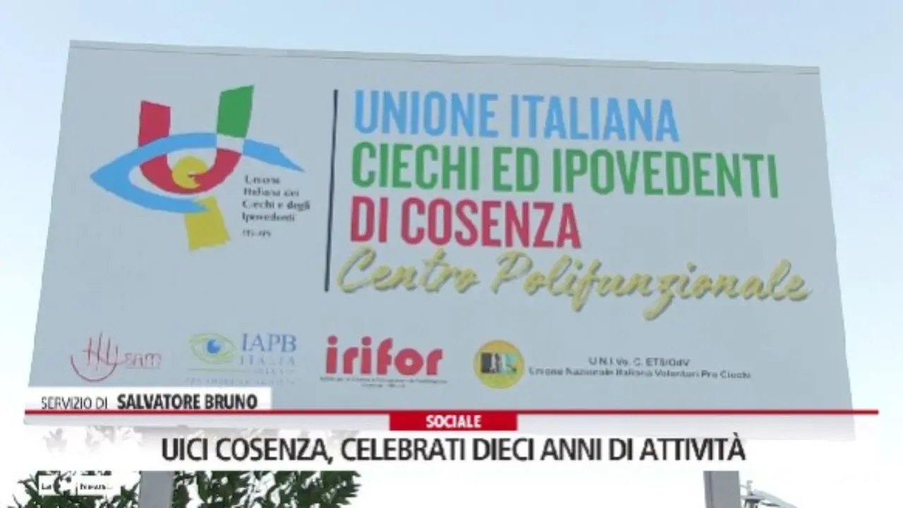 Uici Cosenza, celebrati dieci anni di attività