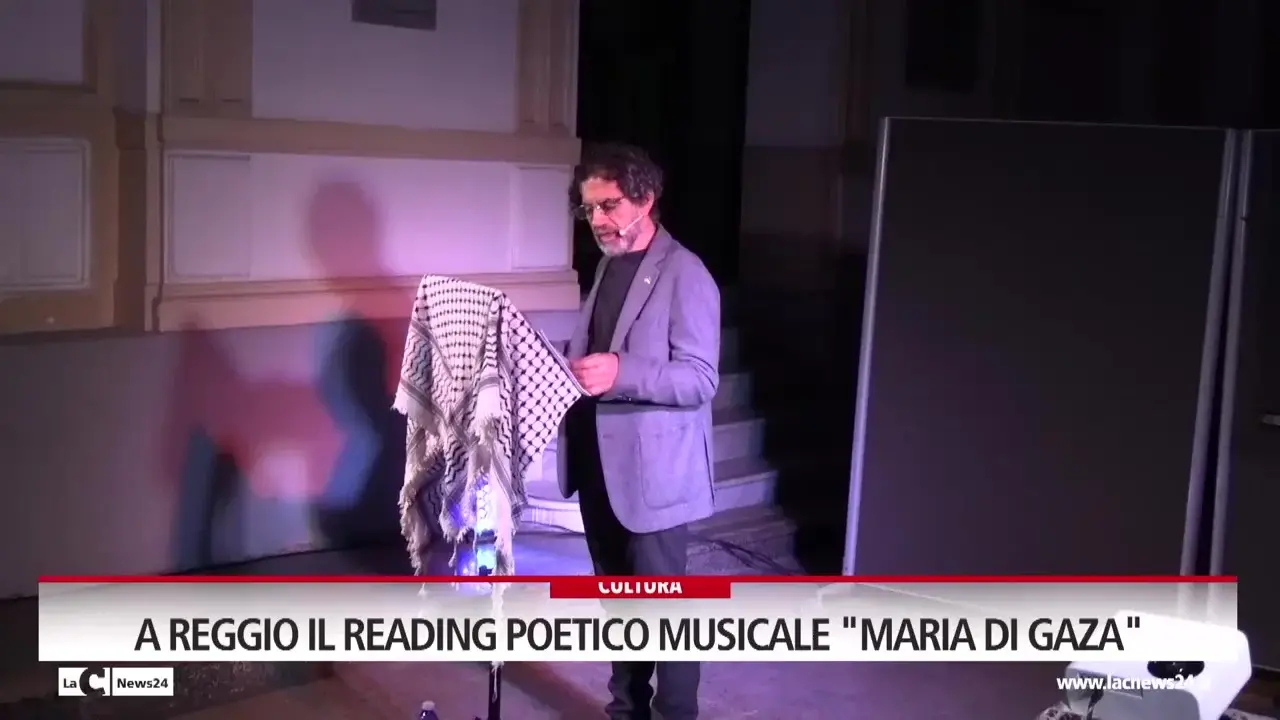 A Reggio il reading poetico musicale \"Maria di Gaza\"