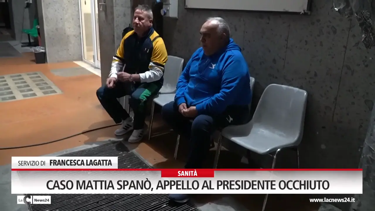 Caso Mattia Spanò, l'appello al presidente Occhiuto