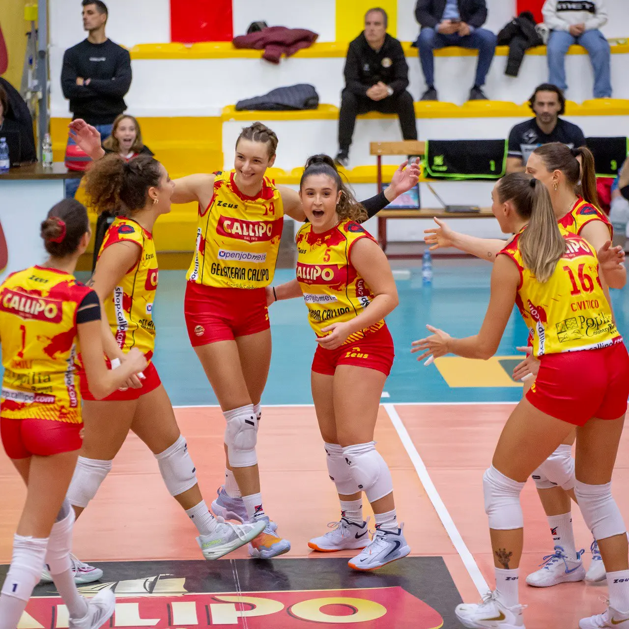 Sesta vittoria di fila per la Tonno Callipo Volley: Vibo resta in vetta a punteggio pieno\n