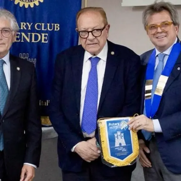 Il Rotary Club di Rende accoglie il PDG Niccoli: «I valori di Paul Harris sono ancora la nostra guida»
