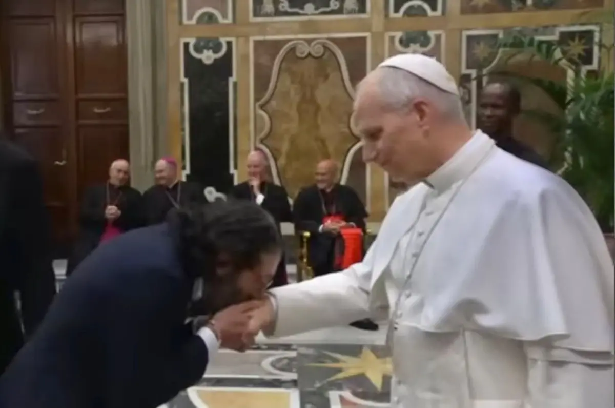 Giubileo del Cinema, Marcello Fonte: «La Benedizione di Papa Leone XIV è stata un'esperienza di profonda Fede»\n\u00A0\n