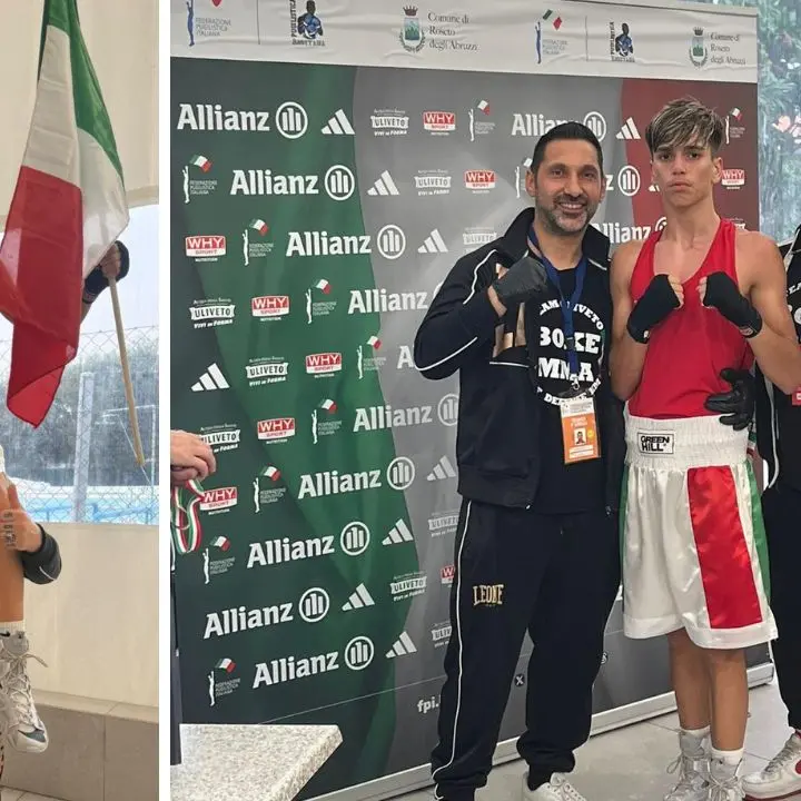 Pugilato, il calabrese Antonio Oliveto campione italiano under15 50 kg\n
