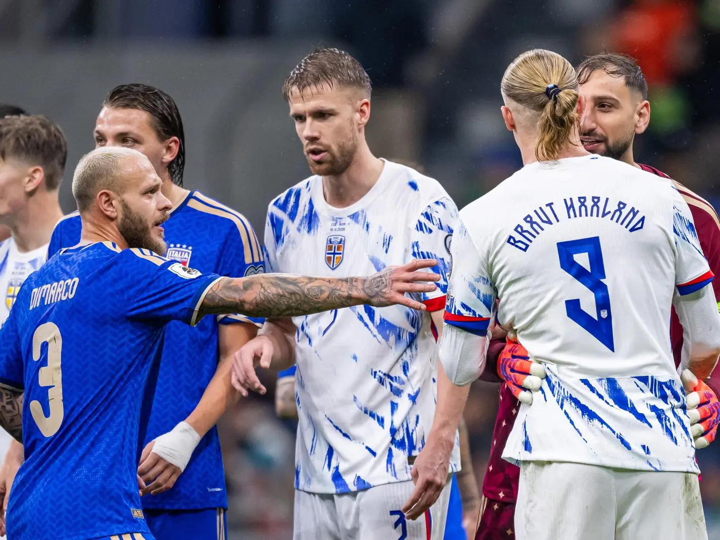 Haaland punisce l’Italia: doppietta e vittoria norvegese (1-4), Azzurri ora attesi dai playoff