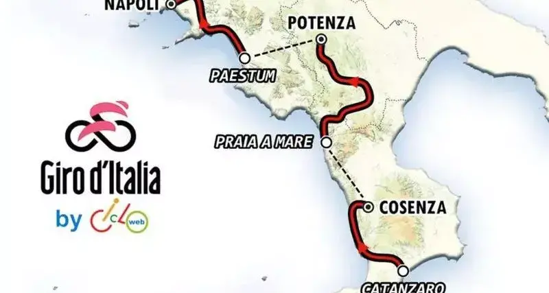 Giro d’Italia, la carovana rosa torna in Calabria: Catanzaro e Cosenza al centro delle prime tappe italiane