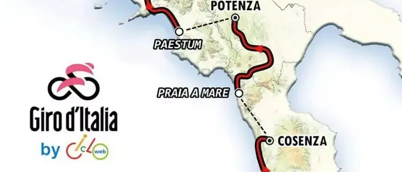 Giro d’Italia, la carovana rosa torna in Calabria: Catanzaro e Cosenza al centro delle prime tappe italiane