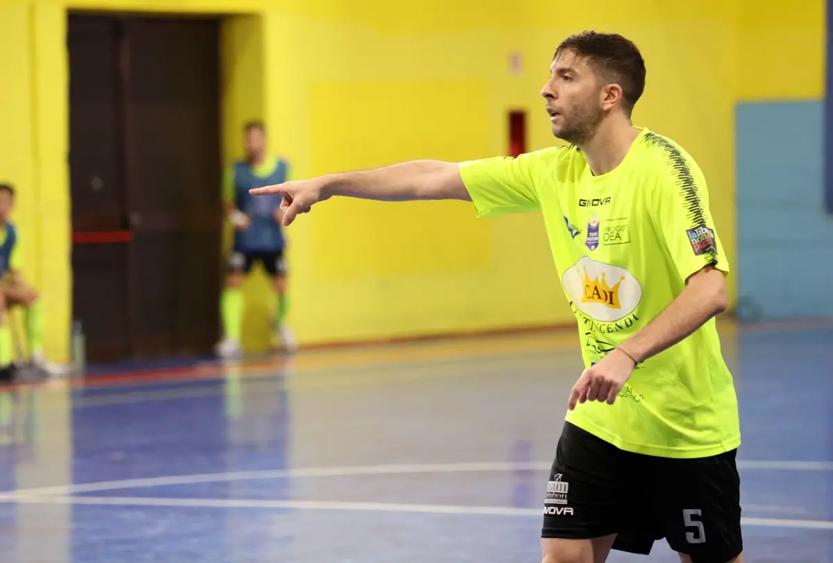 Cadi Antincendi\u00A0batte Benevento:\u00A0l’orgoglio e l’emozione del calcettista Peppe Scopelliti\u00A0\n