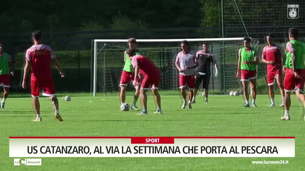 Us Catanzaro, al via la settimana che porta al Pescara