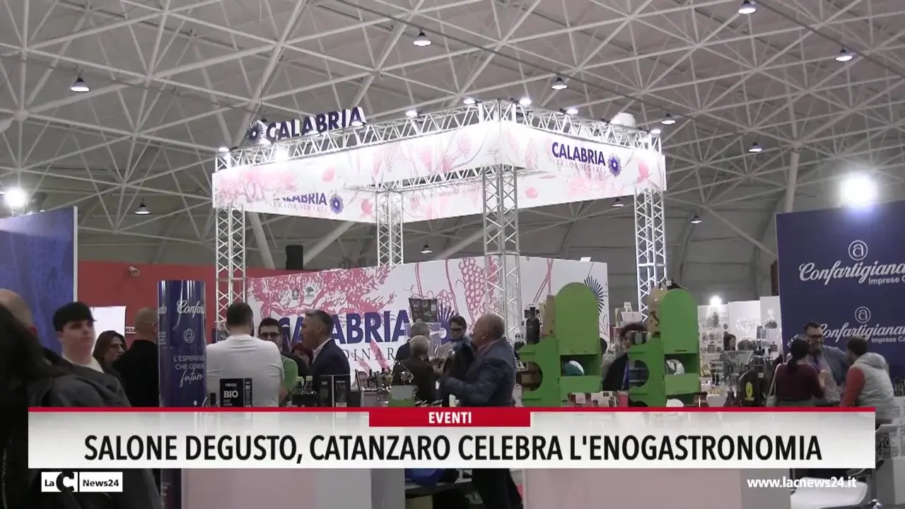 Salone Degusto, Catanzaro celebra l'enogastronomia
