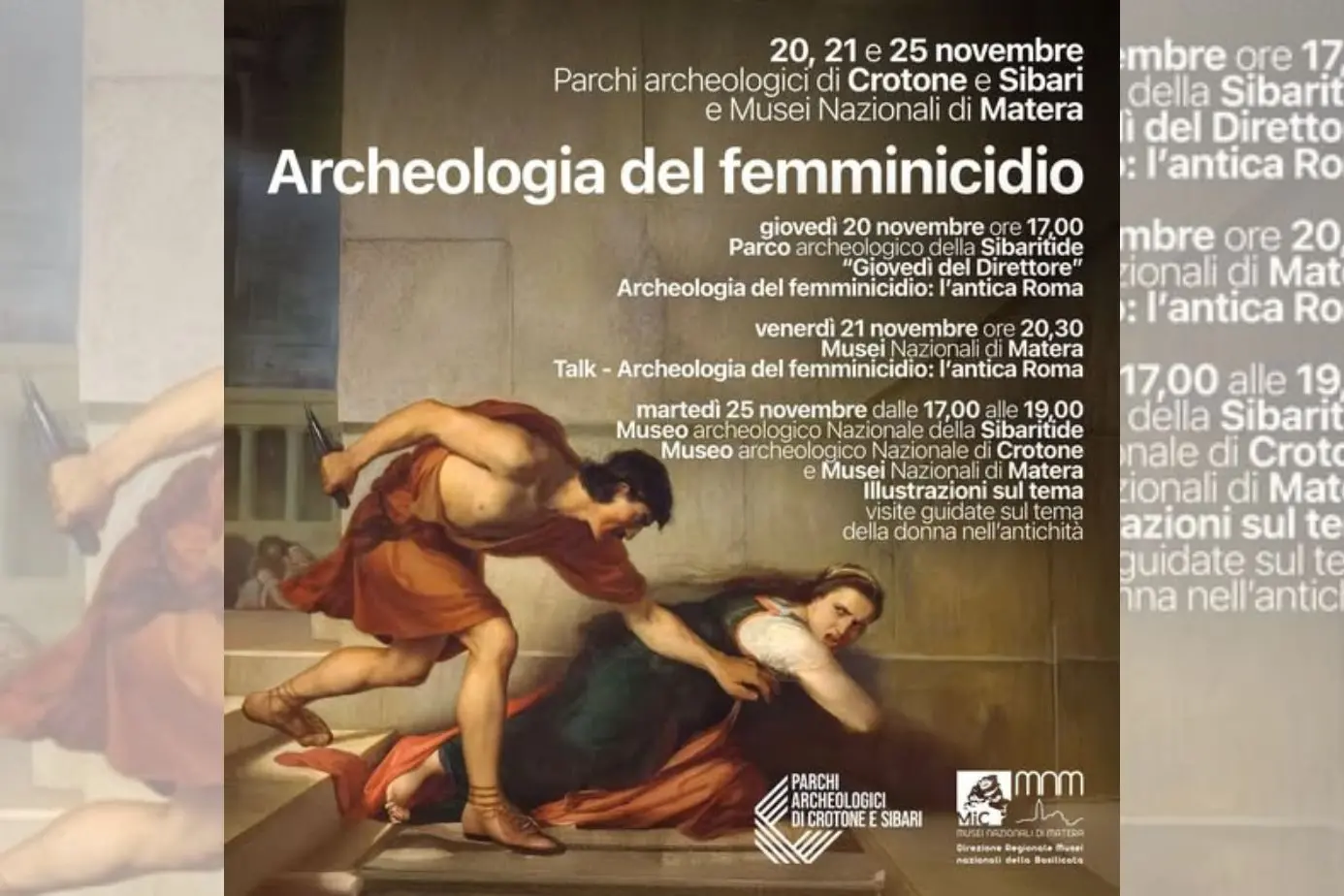 Archeologia del femminicidio, ai Parchi di Crotone e Sibari un ciclo di incontri contro la violenza di genere\n