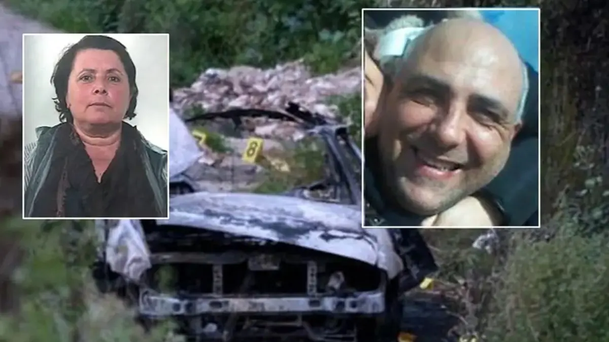 <p>La'utobomba di Limbadi e nei riquadri Rosaria Mancuso e Matteo Vinci</p>\\n