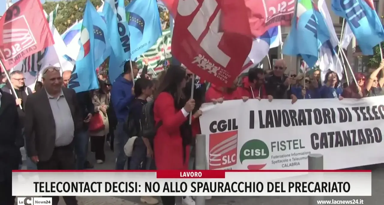 Telecontact decisi: no allo spauracchio del precariato